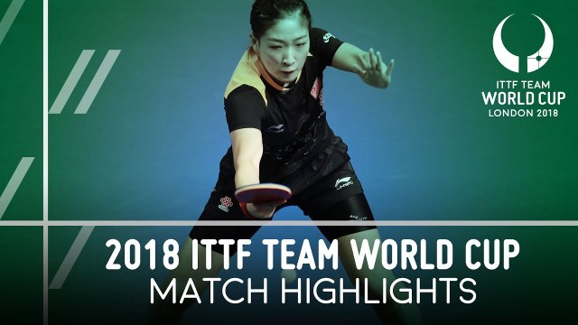 2018 Team World Cup Highlights I Liu Shiwen vs Wu Yue (1/4)