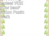 MuLuo Noisereducing Earphone Headset VOX MIC K plug for baoFeng UV5RWouXun Puxing etc
