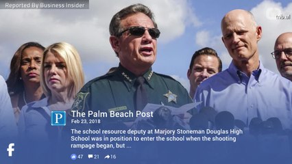 Trump Slams 'coward' Florida Deputy In Shooting Massacre
