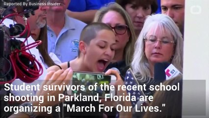 Florida Shooting Survivors Organize March For Gun Control
