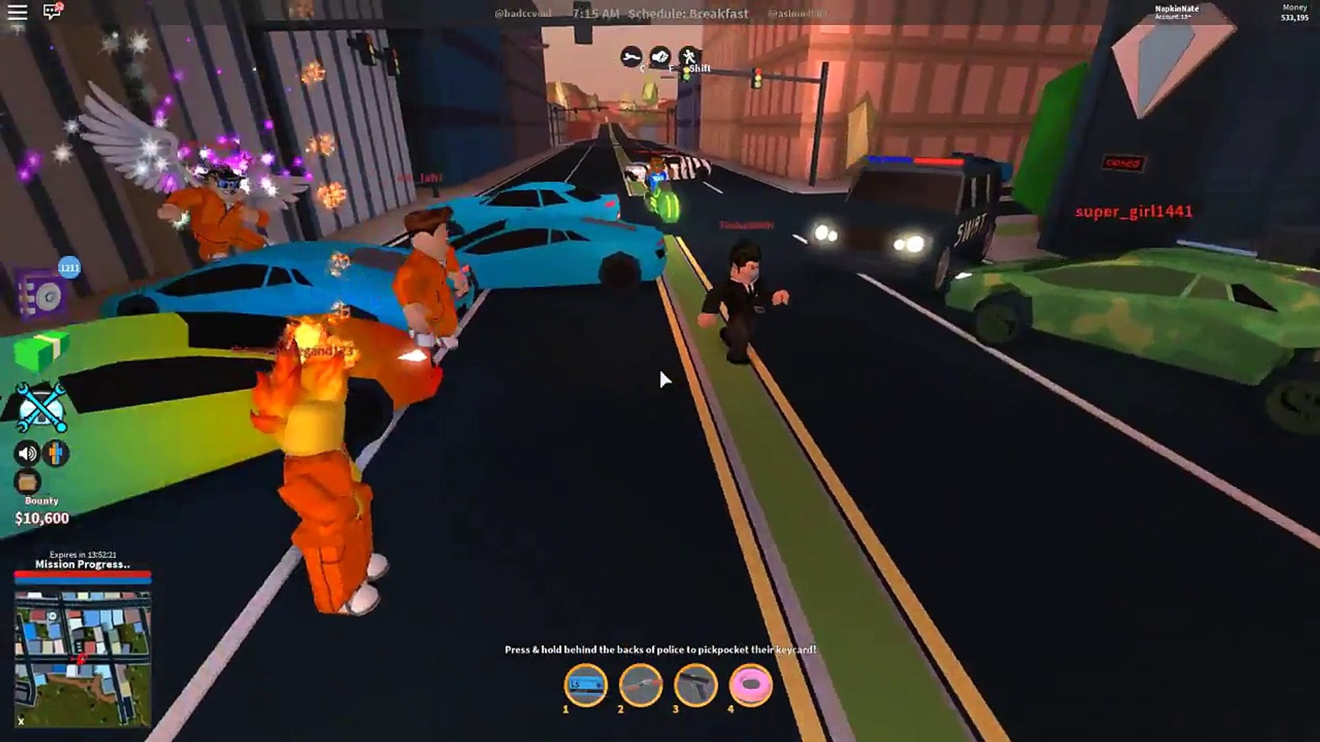 Collecting Huge Bounties Roblox Jailbreak Dailymotion Video - roblox jailbreak napkinnate zombie