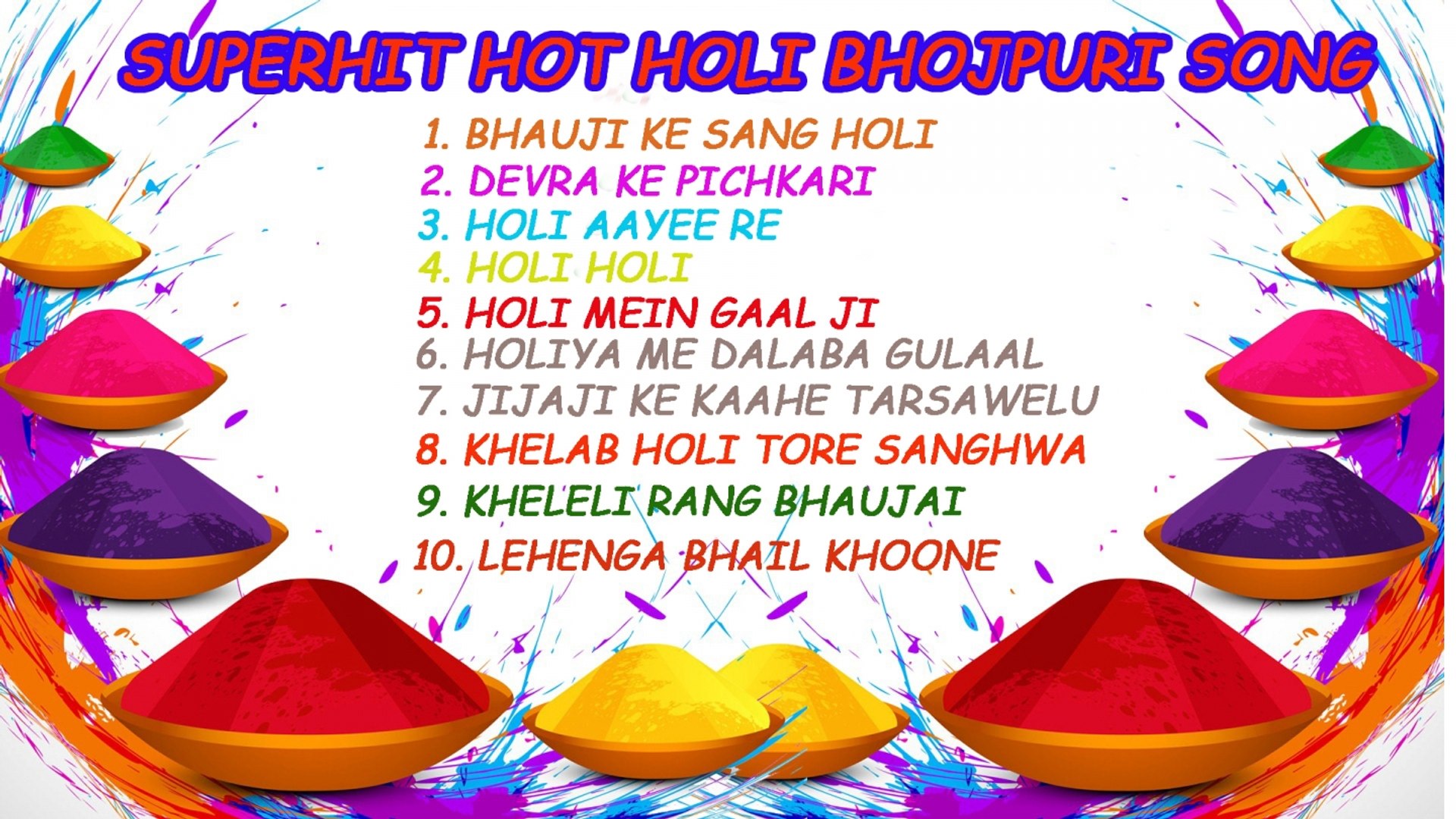 various - Top 10 Bhojpuri Holi Songs Back To Back - Bhojpuri HOLI DJ Song  2018 Mix Nonstop - video Dailymotion