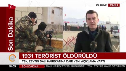 Zeytin Dalı harekatında 36. gün