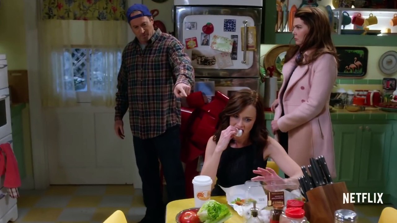 GILMORE GIRLS S 8 INTERVIEW (2016) Netflix Mini-Series