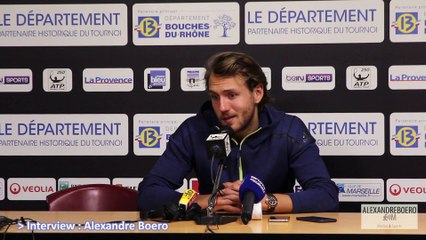 Open 13 : Interview Lucas Pouille : "Je serai à 100% quoi qu'il arrive"