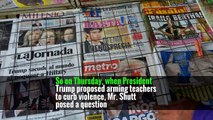 ‘Teachers Are Educators, Not Security Guards’: Educators Respond to Trump Proposal