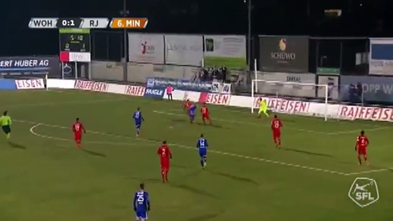 Wohlen 1:1 Rapperswil-Jona (Switzerland. Challenge League 23 February 2018)