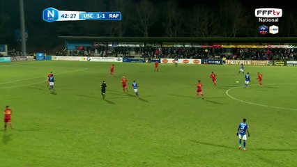 Concarneau très dangereux dans cette mi-temps!