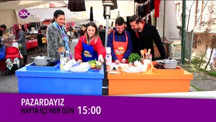 Pazardayız hafta içi her gün 15:00