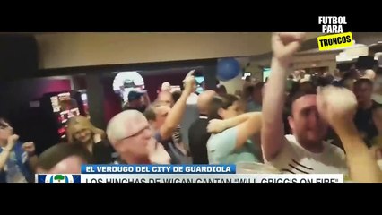 El Kun Agüero a las Piñas -(1-0)- Wigan vs Manchester City - FA CUP