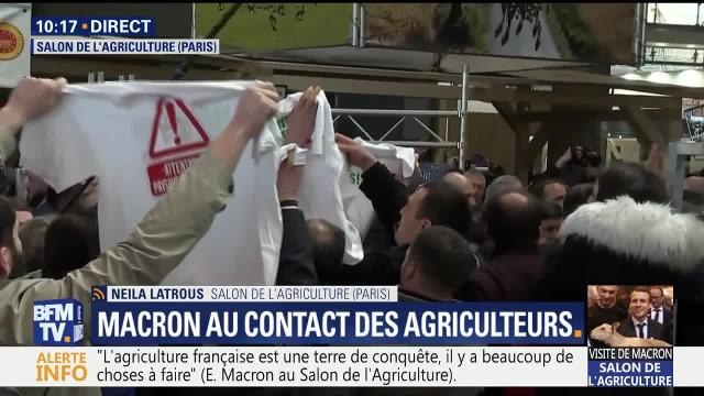 VIDEO. Emmanuel Macron accueilli par des sifflets au Salon de l'Agriculture