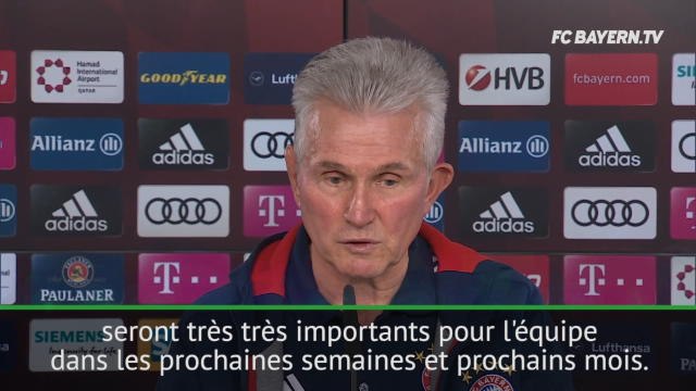 Bayern - Heynckes Nous aurons d'autres moments de joie avec Ribéry et Robben