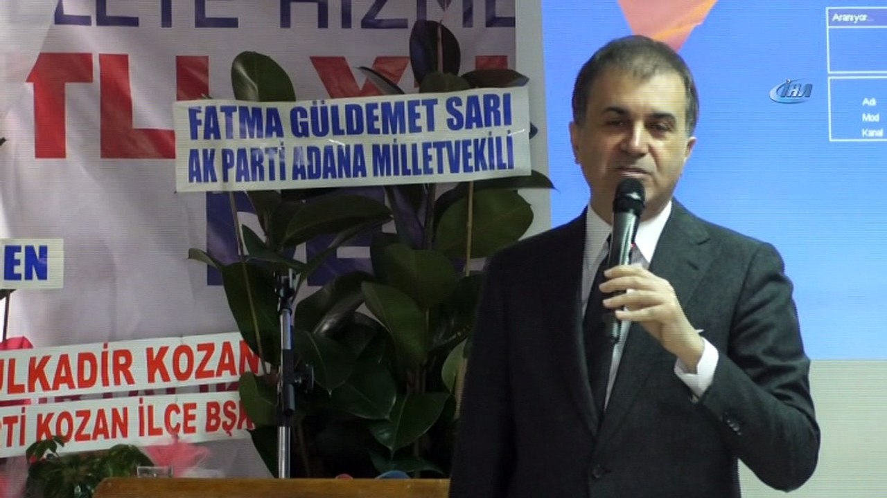 Bakan Çelik: 'Terörle mücadele ederken ekonomimizi büyütüyoruz'