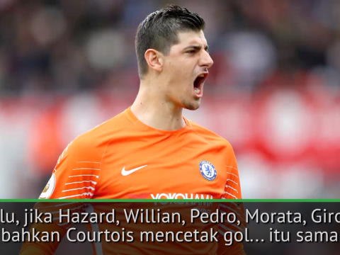 Conte Tak Peduli Siapa Yang Cetak Gol Lawan United, Bahkan Courtois Sekalipun