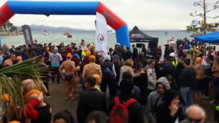 12. Datça Açık Deniz Kış Yüzme Maratonu başladı