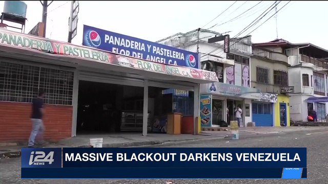 i24NEWS DESK | Massive blackout darkens Venezuela | Saturday, February 24th 2018