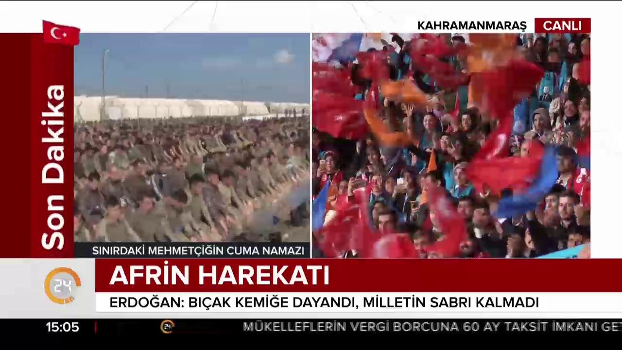 "Afrin'e gitmeye hazır olsunlar"