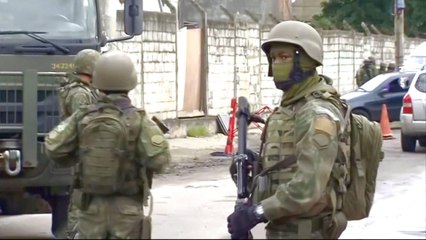 Descargar video: Brazil army takes over of Rio de Janeiro