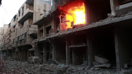 Doğu Guta'ya şiddetli saldırılar sürüyor: 38 ölü - ŞAM