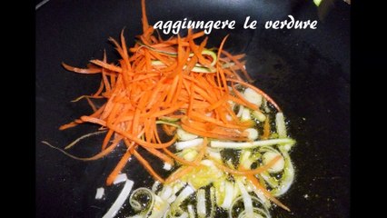 Taglierini all'uovo con seppia in salsa di soia