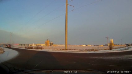 Car Spins Out of Control on On-Ramp