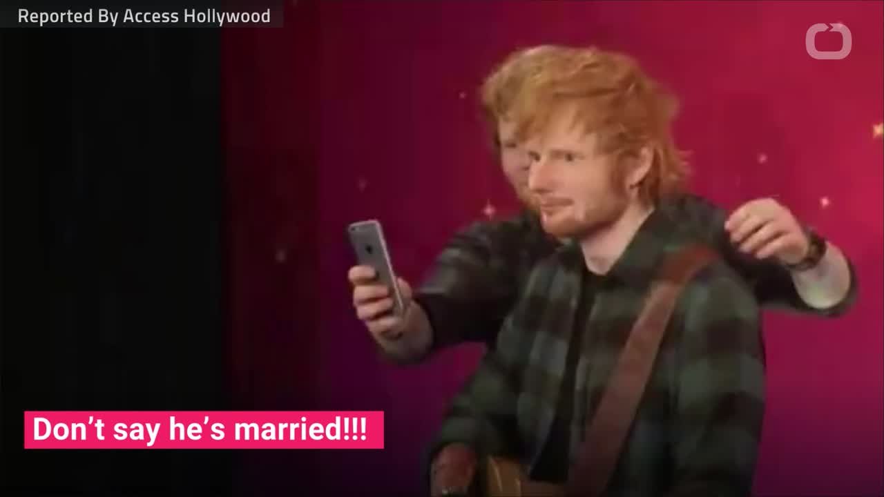 Ed Sheeran Explains THAT RING!