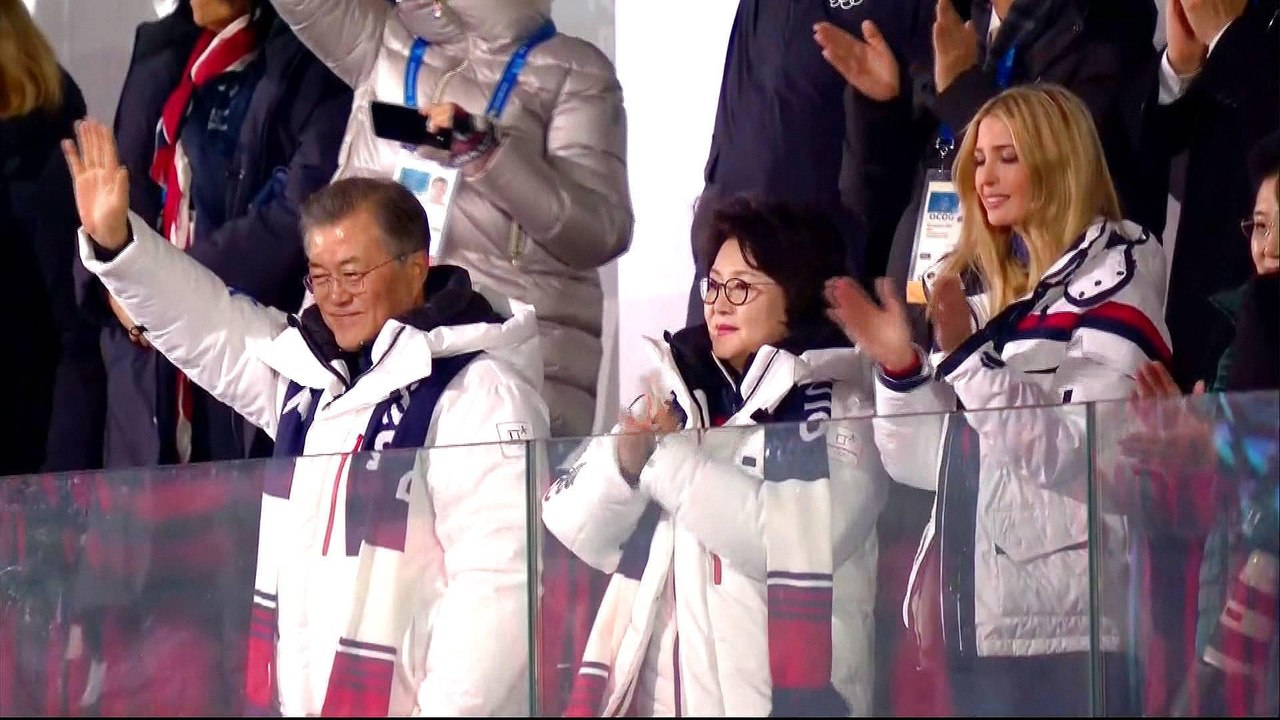 Winter Olympics: N Korean Gen Kim Yong-chol attends closing ceremony