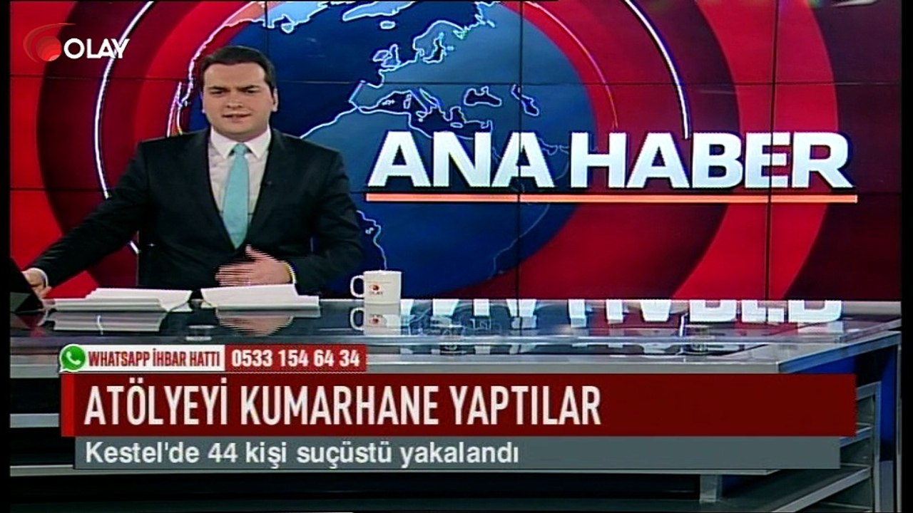 Atölyeyi kumarhane yaptılar