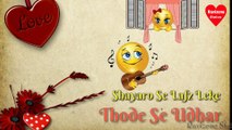 Shayaro See Lafz Leke Thode Se Udhar |Love Me Thoda Our |  Love WhatsApp Status | Awesome Status | RS