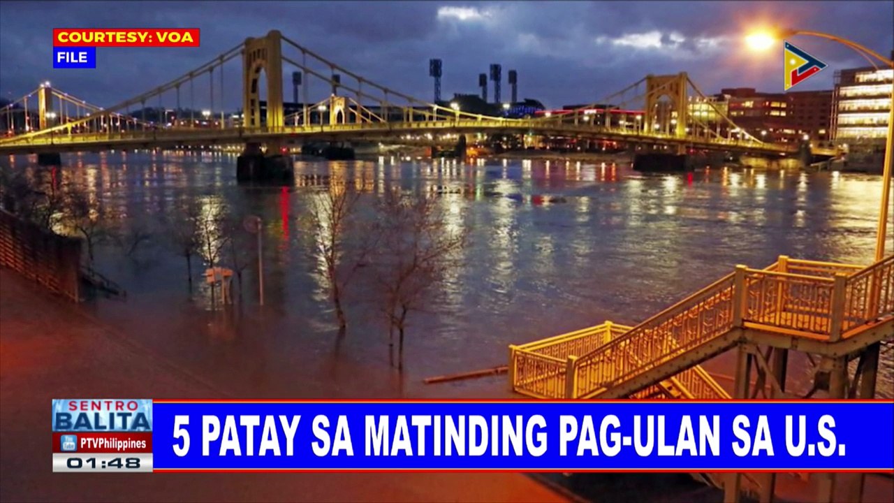 GLOBALITA: 5 patay sa matinding pag-ulan sa US; 20 patay sa pag-atake ng mga terorista sa Afghanistan; Kakaibang laruan, napatataas ang IQ ng mga bata