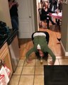 Girl Drinks a Beer and Shows off Flexibility
