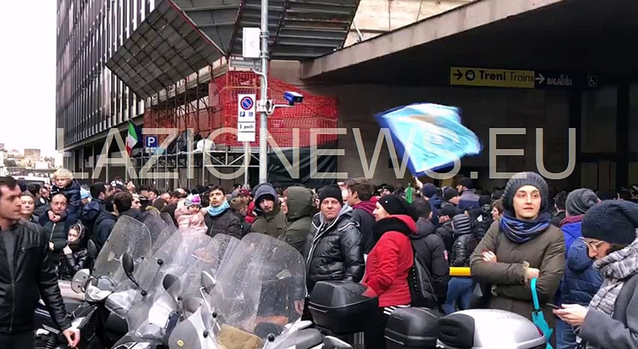 Termini, la carica dei tifosi
