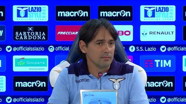 VIDEO / SASSUOLO-LAZIO, PARLA SIMONE INZAGHI: ASCOLTA LE SUE PAROLE