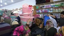 Tokat'ta mağaza açılışında izdiham yaşandı