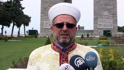 Din görevlileri şehitler diyarında Mehmetçik için dua etti - ÇANAKKALE