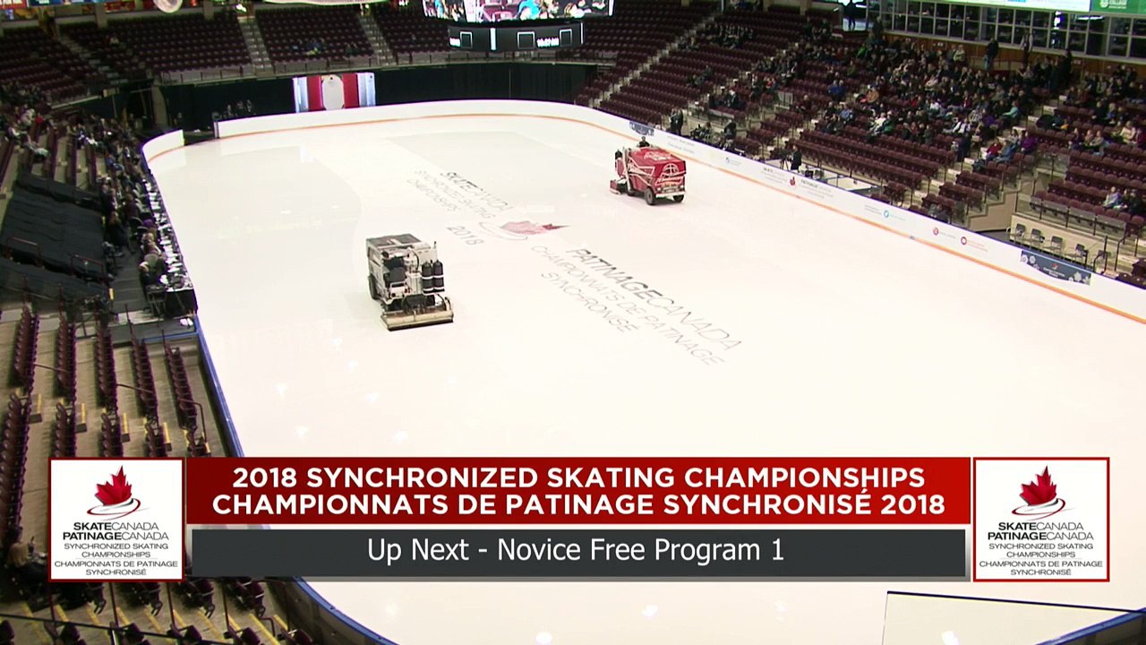 Novice Libre 1 : Championnats de patinage synchronisé 2018 de Patinage Canada (4)