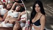 'She looks like an alien': Kardashian fans slam Calvin Klein for photoshop fail as they say Kim looks like a 'totally different person' in new campaign.