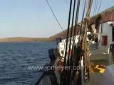 Galapagos Islands travel: Island survey from the ship.
