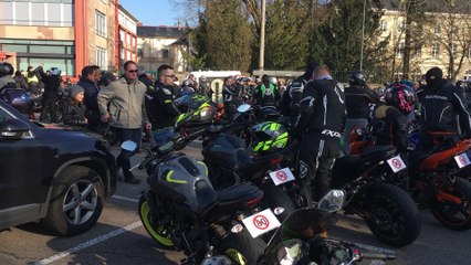 80 km/h : rassemblement de motards à Epinal