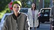 Road to recovery! Ruby Rose spotted for the first time since spinal surgery using walker while leaving therapy session in Beverly Hills with girlfriend.