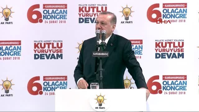 Kahramanmaraş Erdoğan, AK Parti İl Kongresi'nde Konuştu 5