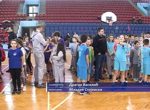 Mini basket festival u Boru, 24. februar 2018. (RTV Bor)