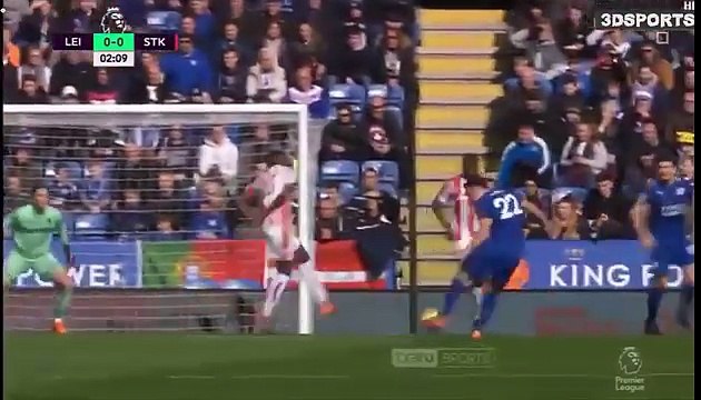 ملخص مباراة ليسستتررر سييتتى وستتووك سسييتتى 1-1 كاملة - تالق الجزائرى رياض محرز - الدورى الانجليزى