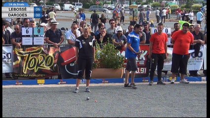 1er National d'Objat : 1/4 féminin LEBOSSE vs DARODES