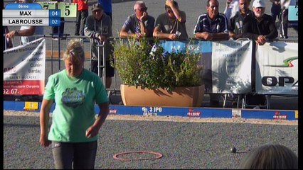 1er National d'Objat : doublette féminin MAX vs LABROUSSE