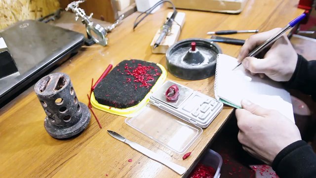 как сделать кольцо / мой опыт работы с воском