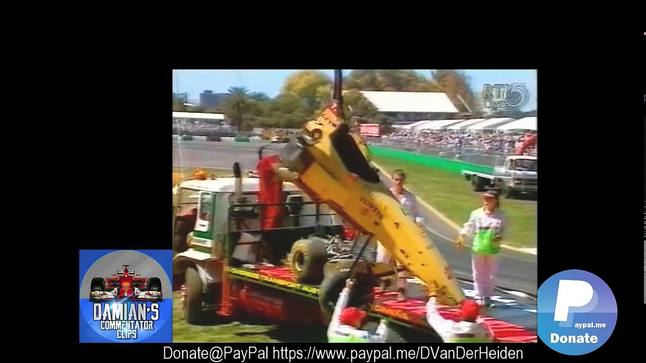 Formula 1 1996 Australia race highlights Dutch Commentary OLAV MOL