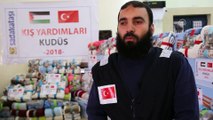 Sadakataşı Derneğinden Kudüs'teki Filistinlilere kış yardımı - KUDÜS