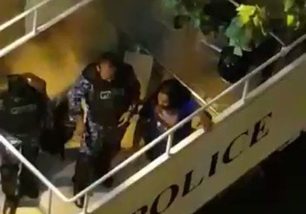 Assault on Demonstrator in Police Custody Filmed as Maldives Protests Continue