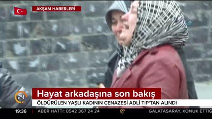 Hayat arkadaşına son bakış
